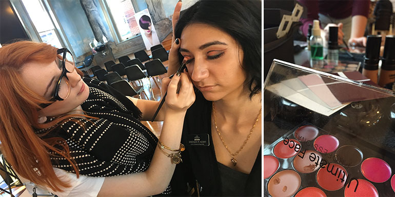 Makeup At THE TEMPLE