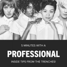 5 minutes with a professional